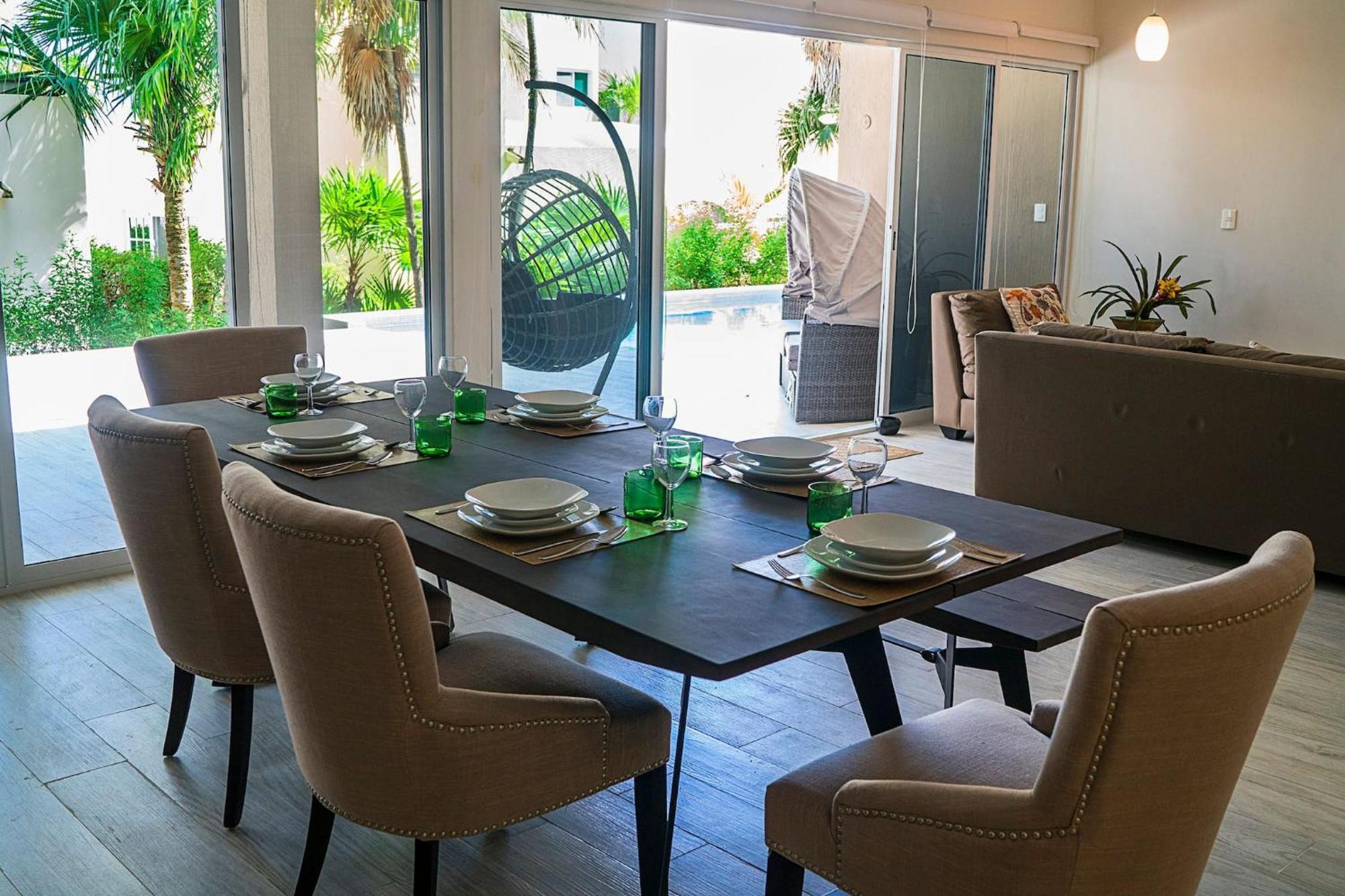 3Br Casa Matuk I Steps From Spectacular Beach I Private Pool Playa del Carmen Exterior foto